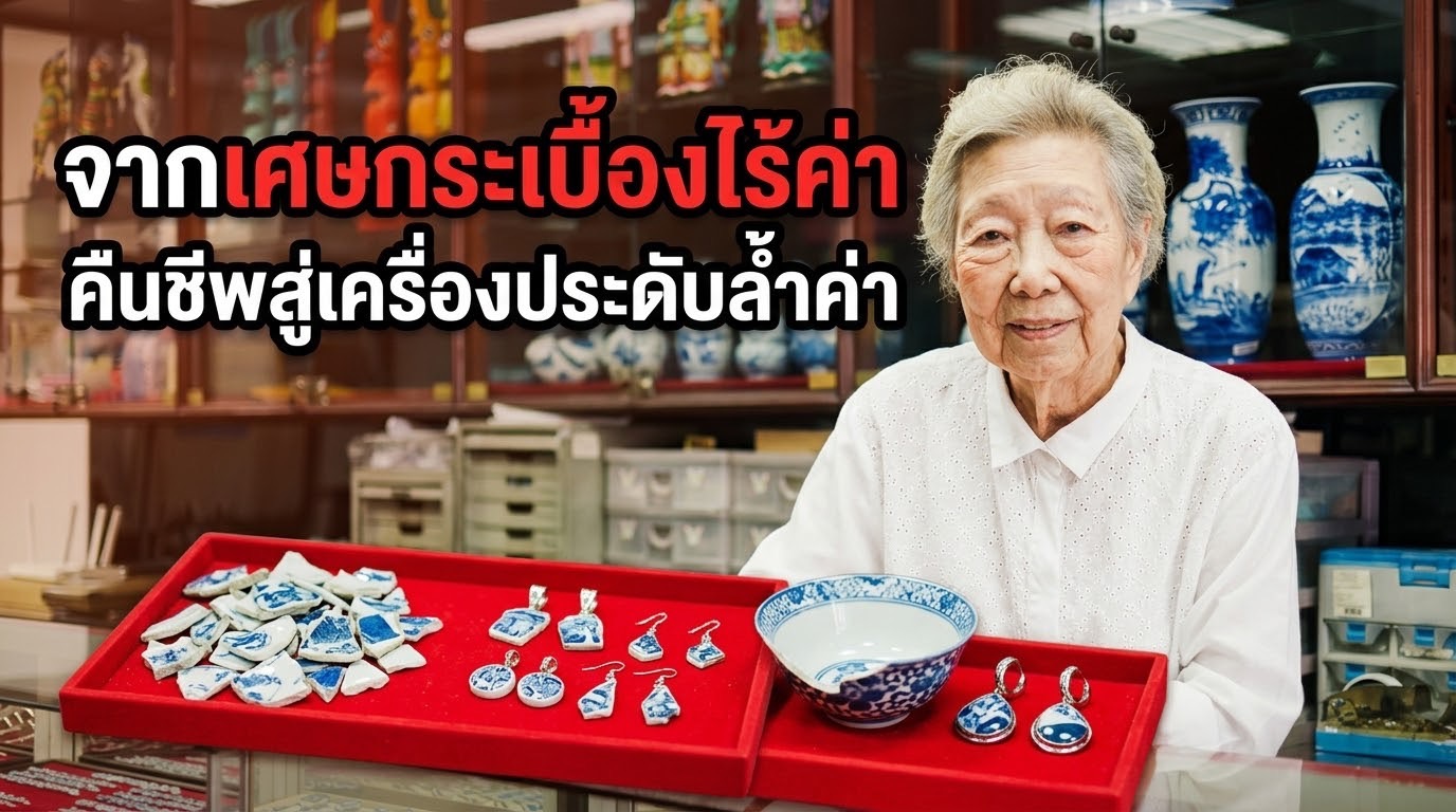 ร้านเครื่องประดับจากเศษกระเบื้อง | ซีรี่ย์ทรงวาด EP.2